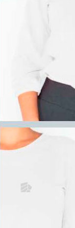 Blusa Blanca Manga 3/4